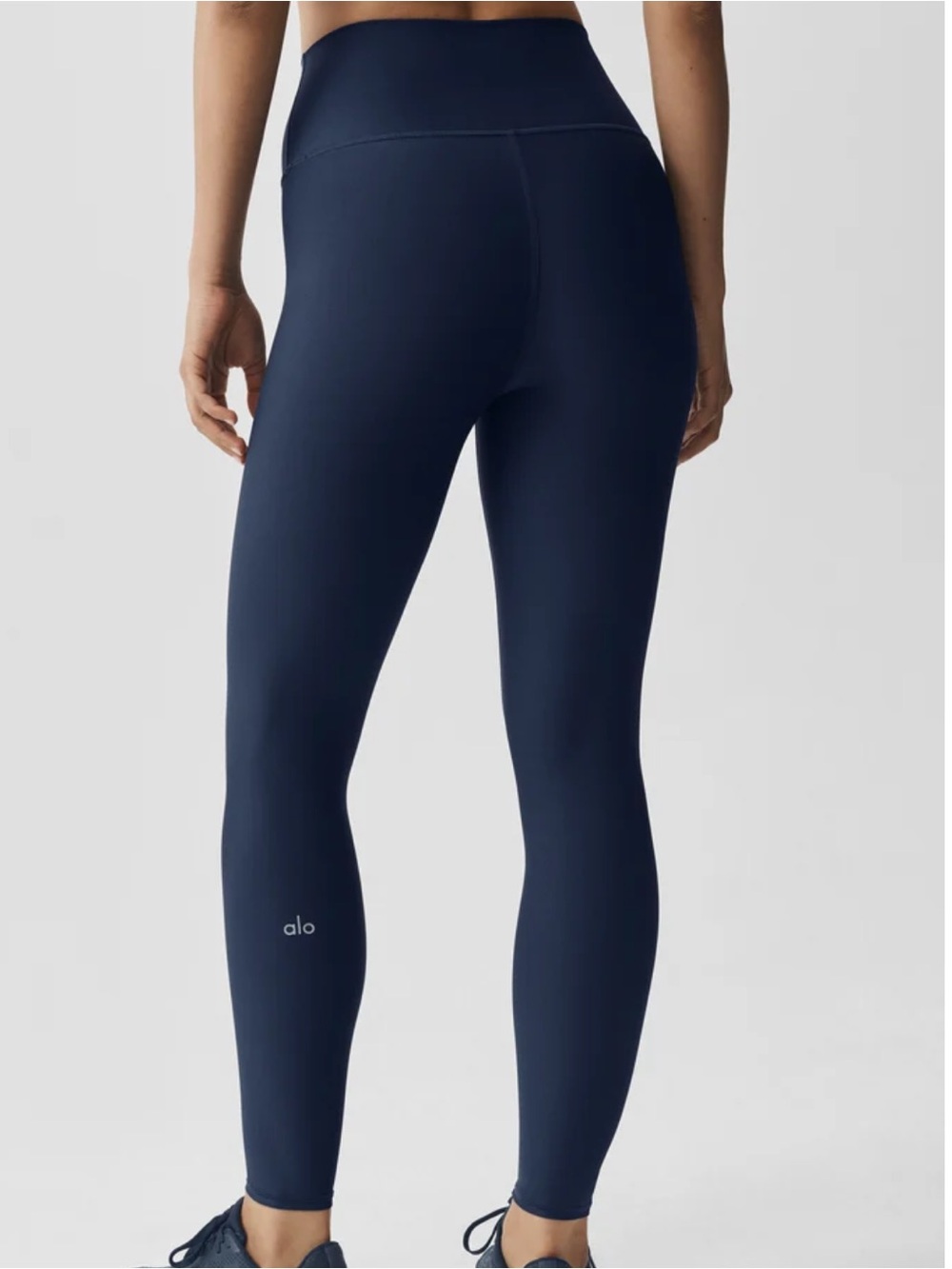ALO Yoga Navy High-Rise Performance Leggings